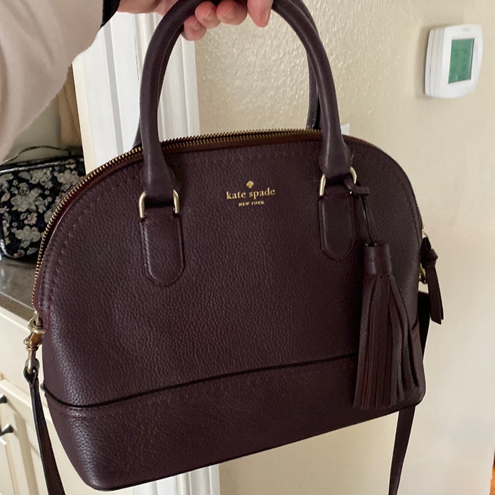 Purple Kate Spade purse